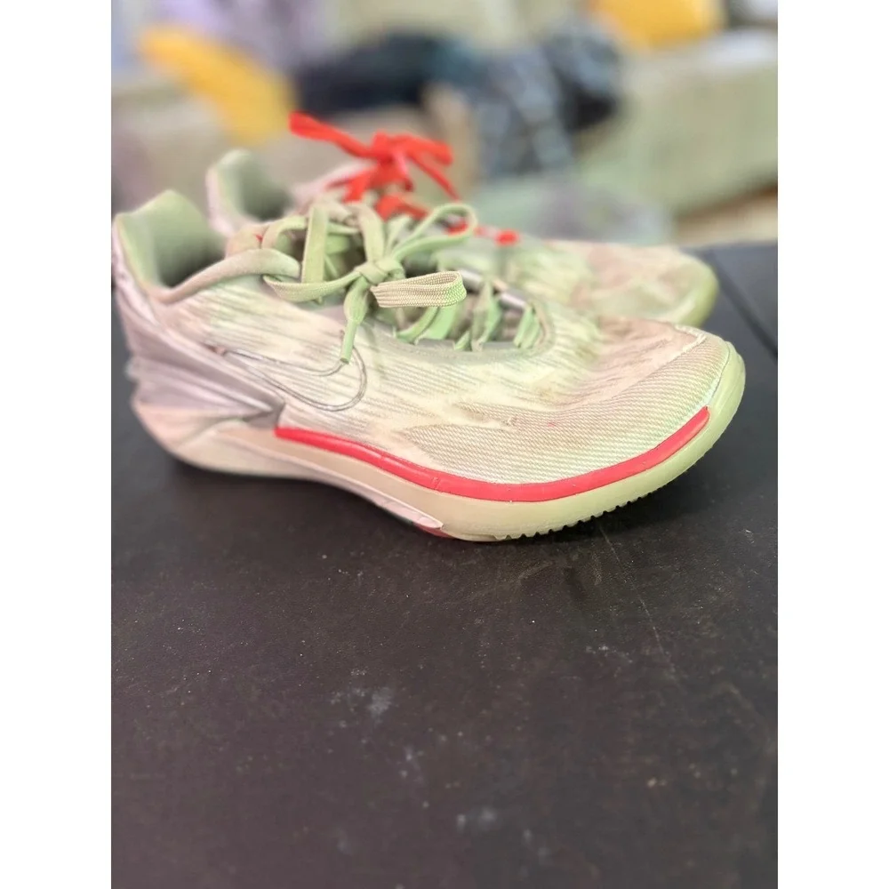 Nike Air Zoom GT Cut 2 Basketball Shoes Sea Glass Silver DJ6015-008 Mens Size 8